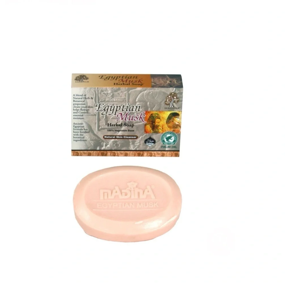 Madina Egyptian Musk 100% Vegetable Based Herbal 3½ oz Soap Bundle & Save 4/$30